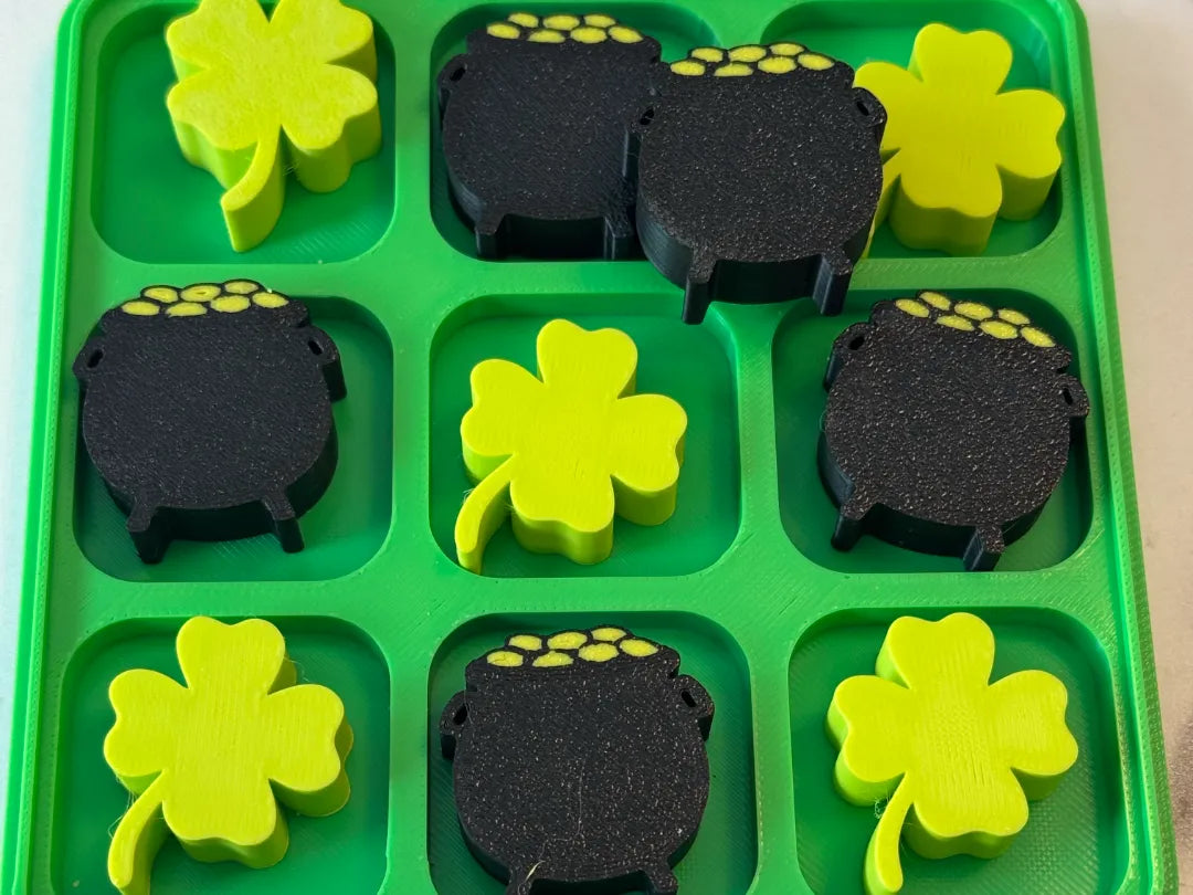 Voyage au Tic-Tac-Toe de la Saint-Patrick - Jeux Print