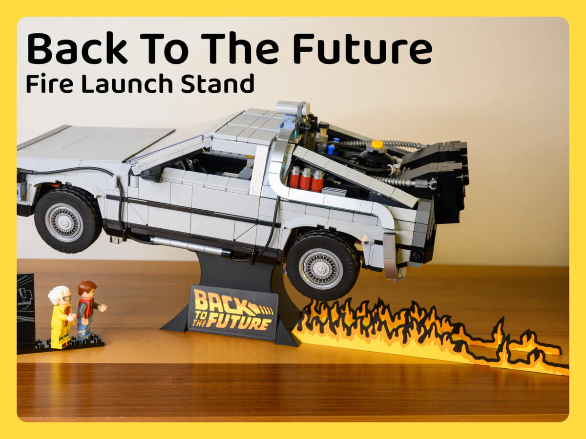 Retour vers le Futur - Socle de lancement ignifuge - Geek Print