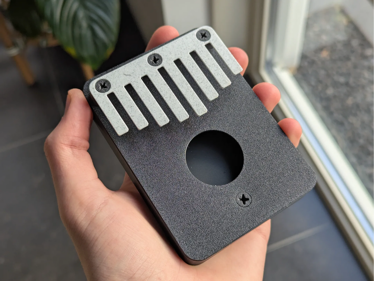 Prototype de kalimba miniature à 8 touches - Music Print