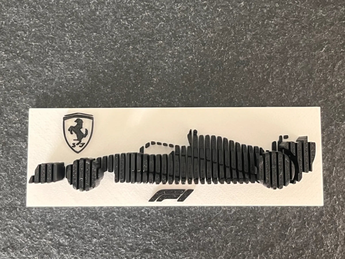 Sculpture à Couches de Voiture de Formule 1 (Toutes les Équipes !) - Auto Print