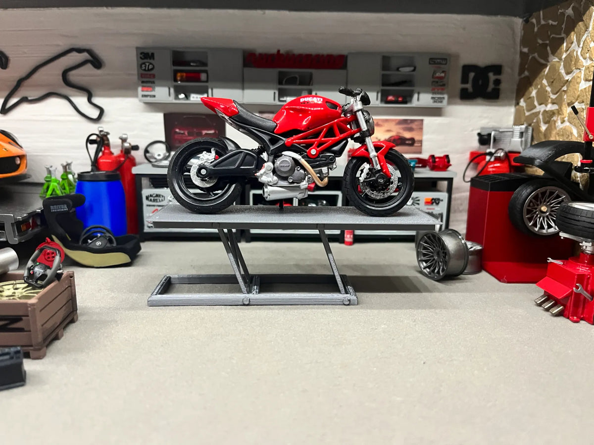 Chariot élévateur pour moto 1:12 1:18 1:24 diorama - Vélo Print