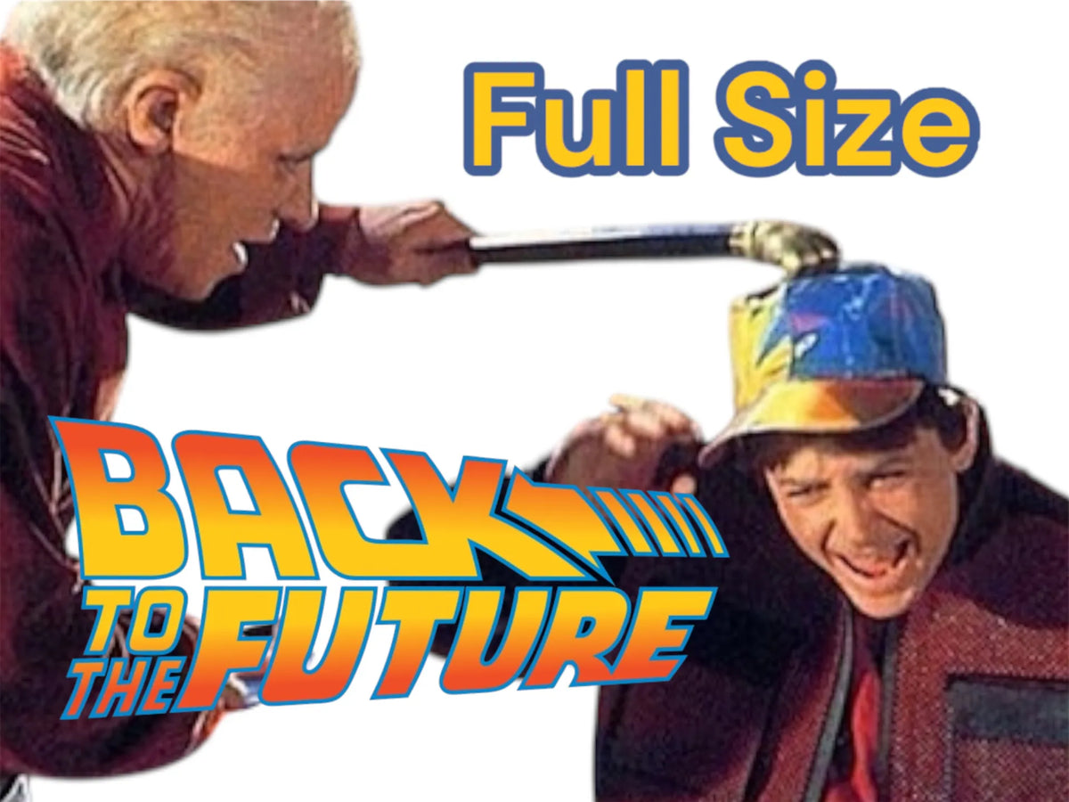Canne grandeur nature de Biff Retour vers le Futur - Geek Print