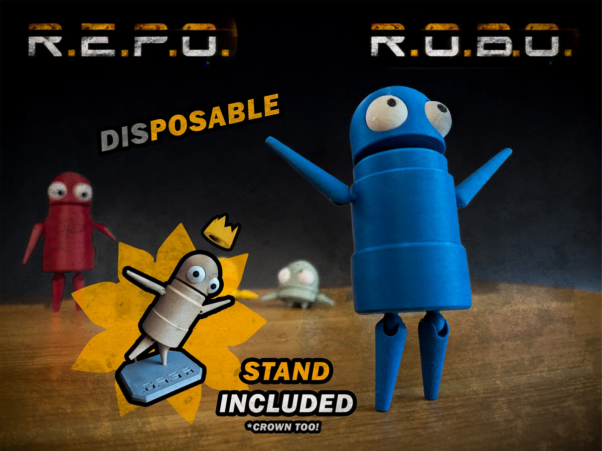 REPO ROBOT — articulé et jetable - Figurine Print