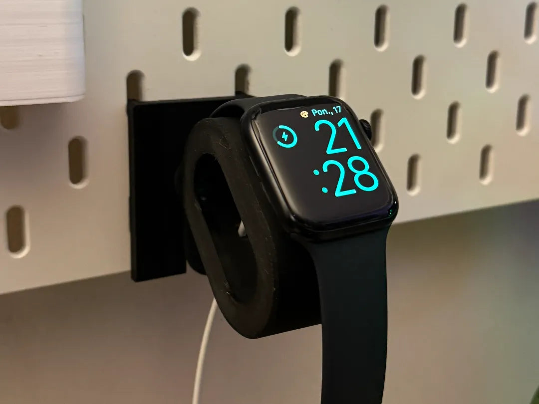 Support/Station de charge Apple Watch pour Ikea Skadis - Bijoux Print