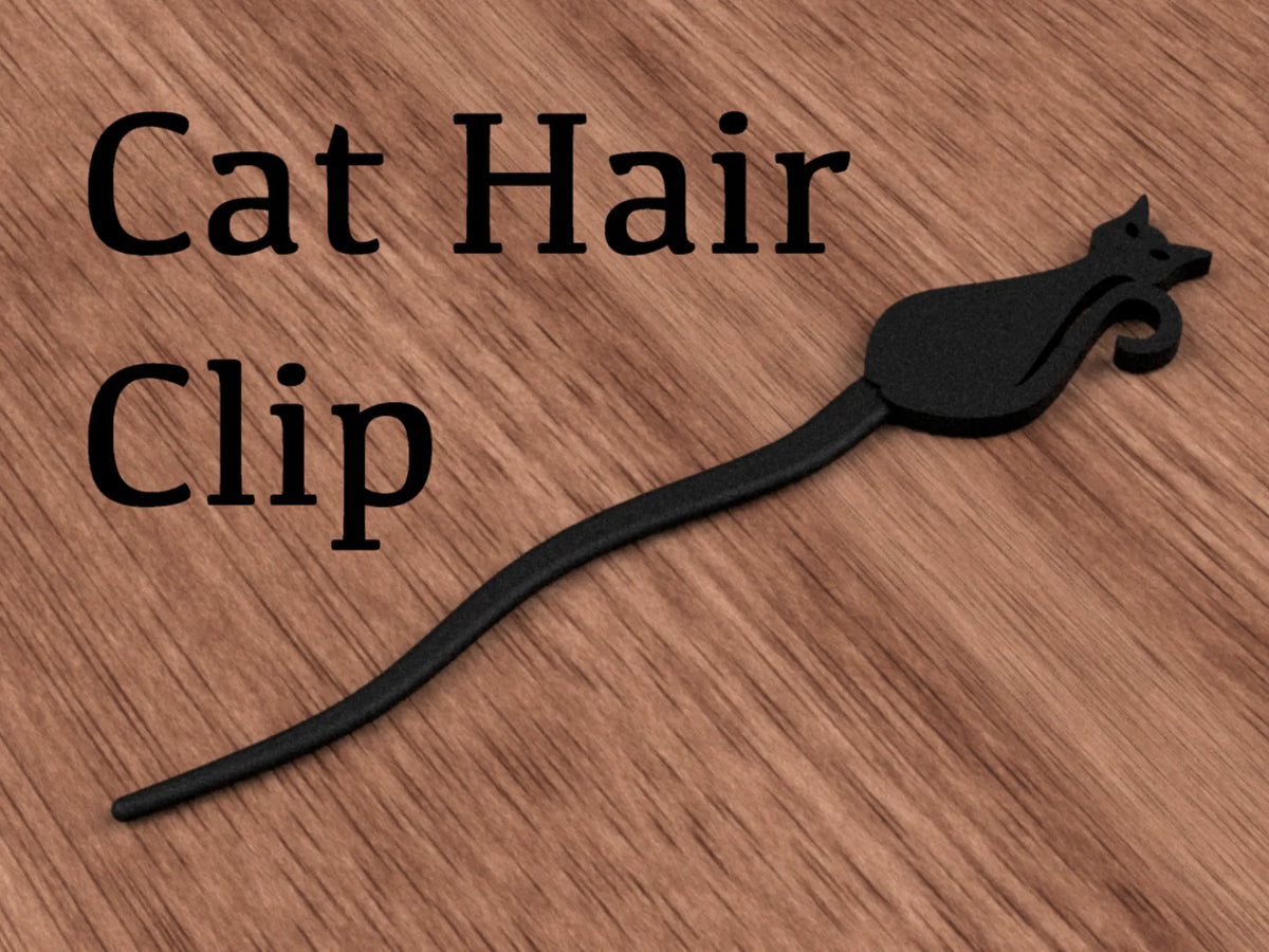 Barrette Chat - Bijoux Print