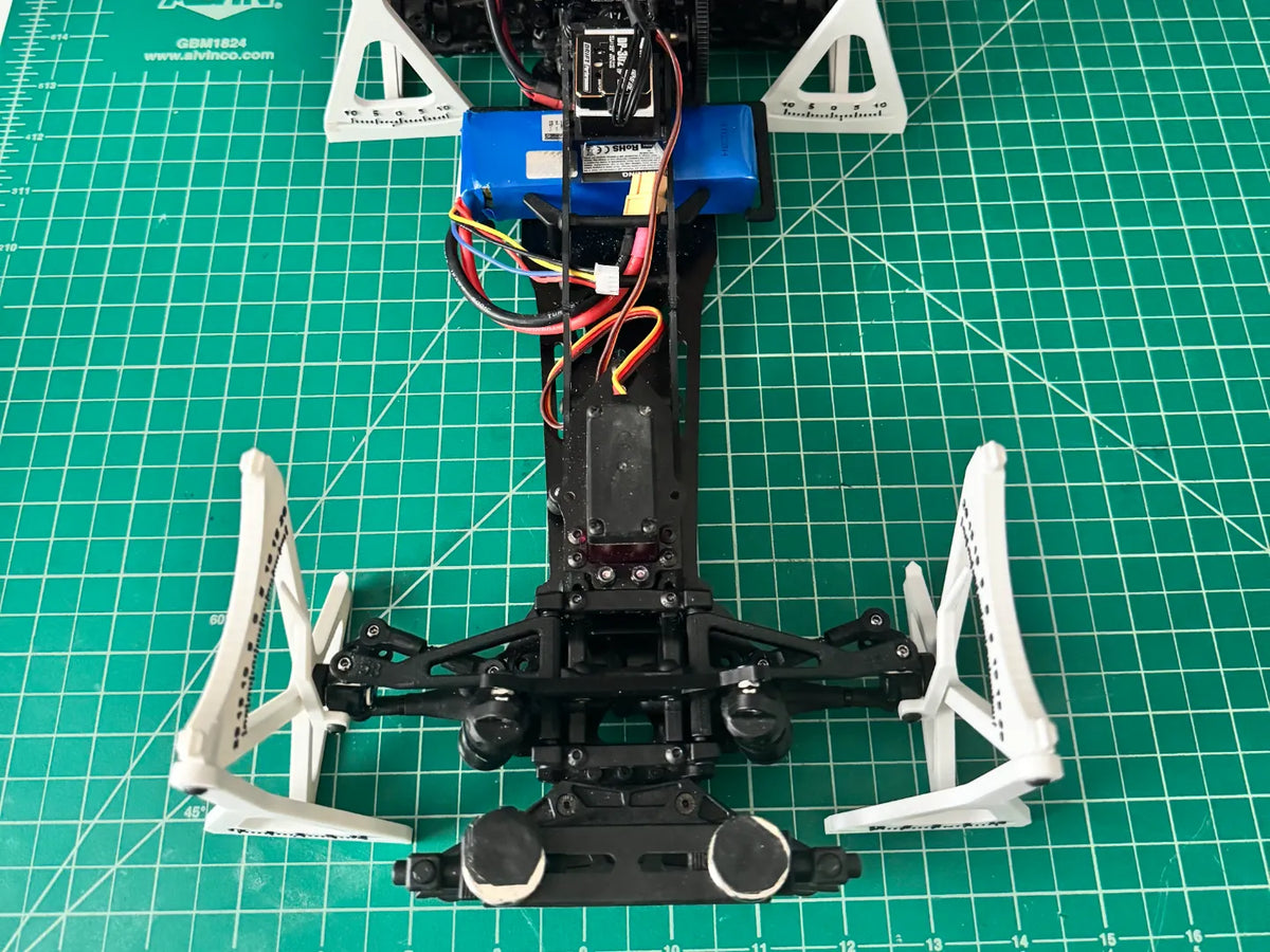 Outil de réglage du carrossage, de la chasse et de l'angle de pivot pour voiture de drift RC 1/10 - Auto Print