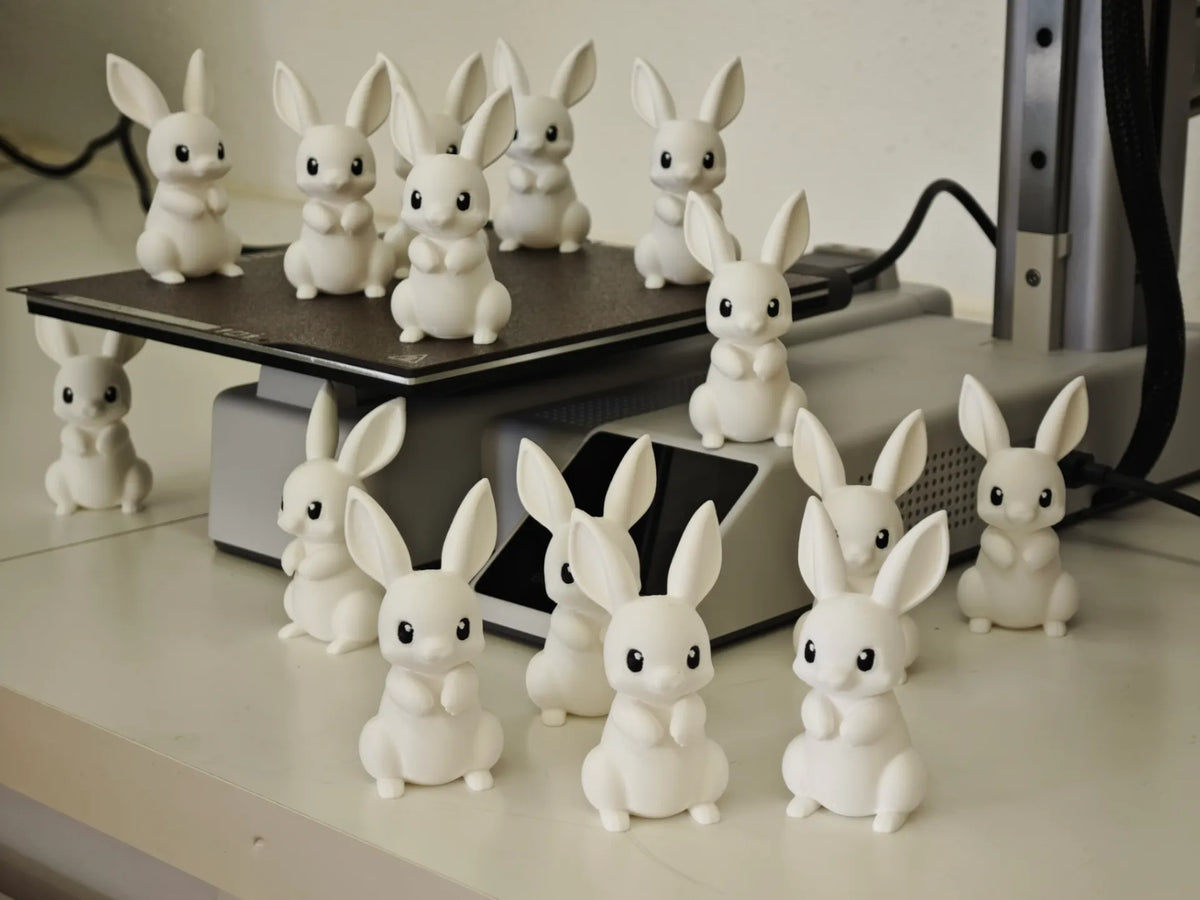 Invasion de Mini Lapins Trop Mignons - Fêtes Print