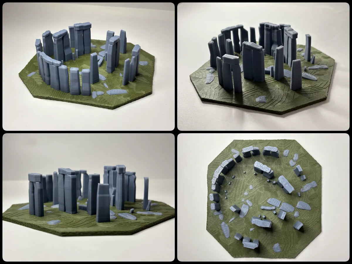Diorama de Stonehenge - Réplique du Monument - Maquette Print