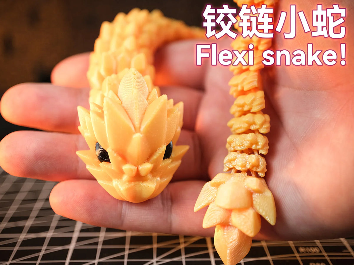 Serpent articulé mignon et stylé - Jeux Print