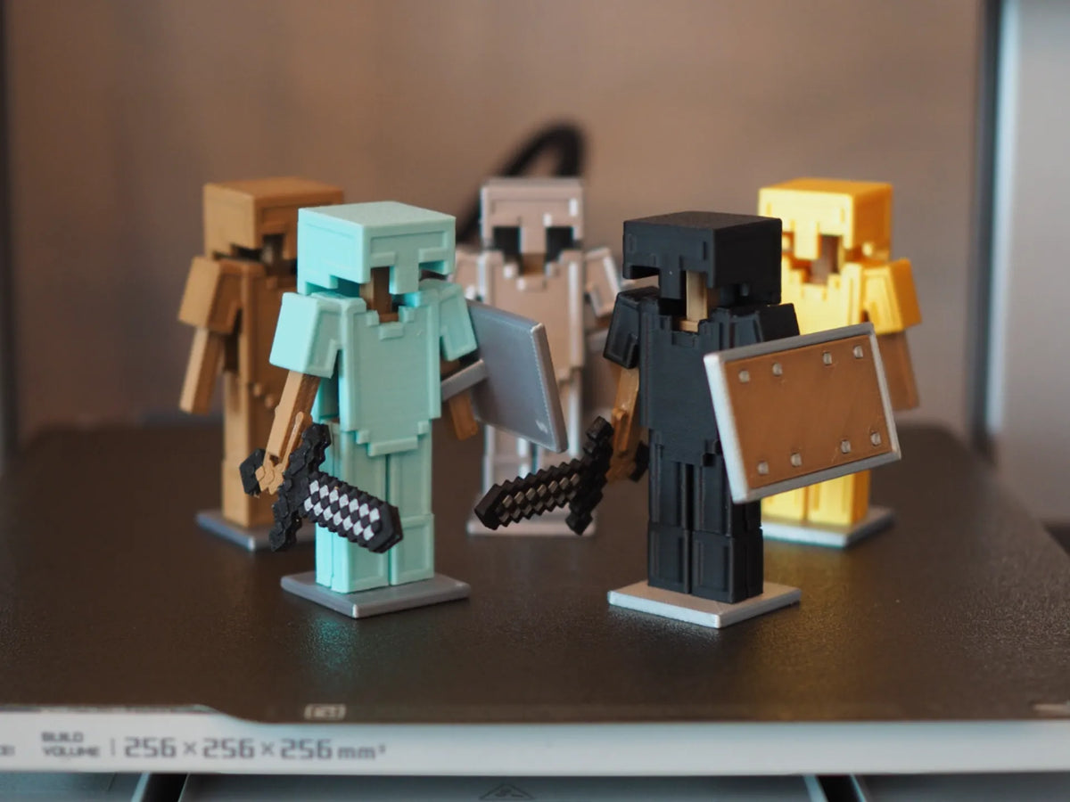 Support d'armure Minecraft (armure personnalisée et accessoires) - Geek Print
