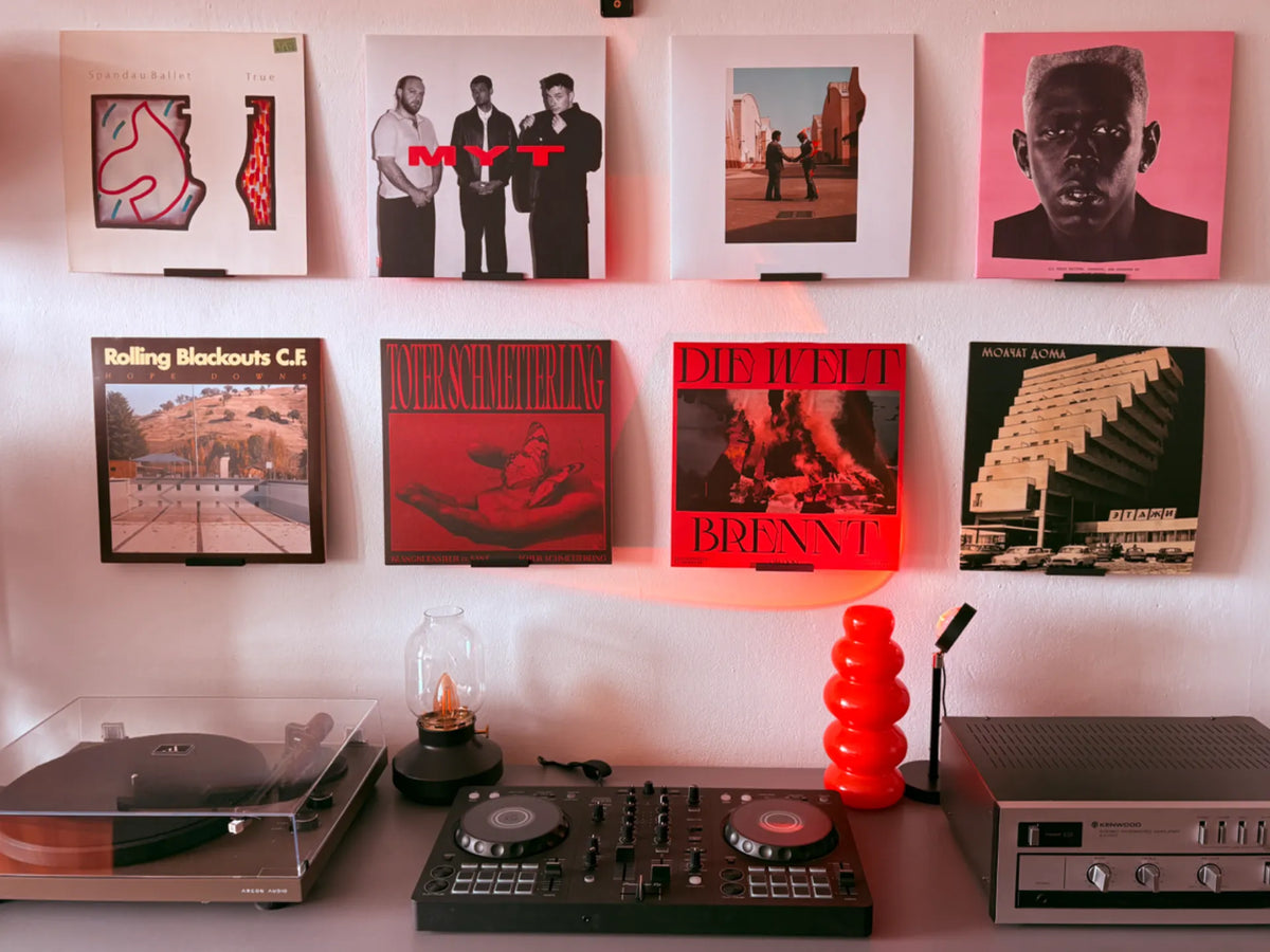 Support mural pour vinyles / disques vinyles - Music Print