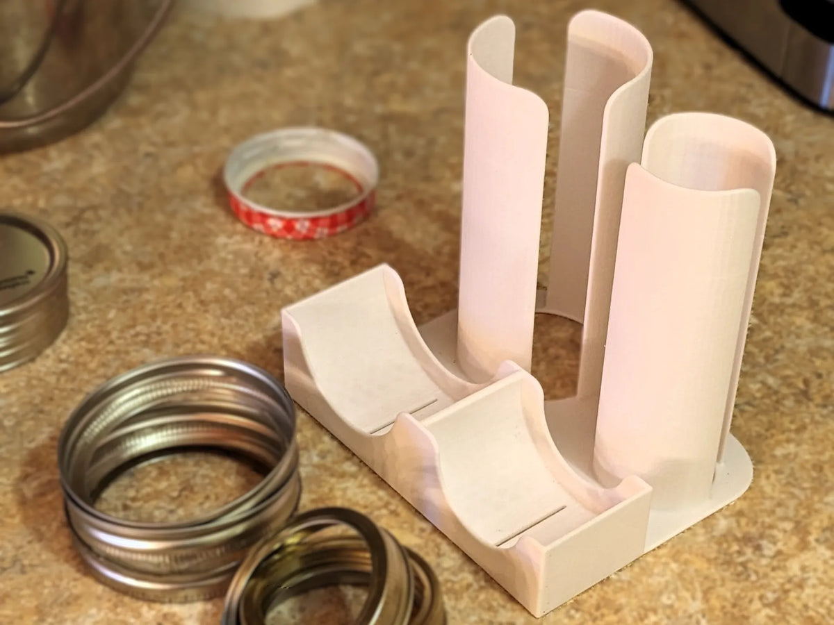 Support de couvercles de bocaux double taille, peut contenir plus de 30 couvercles - Cuisine Print
