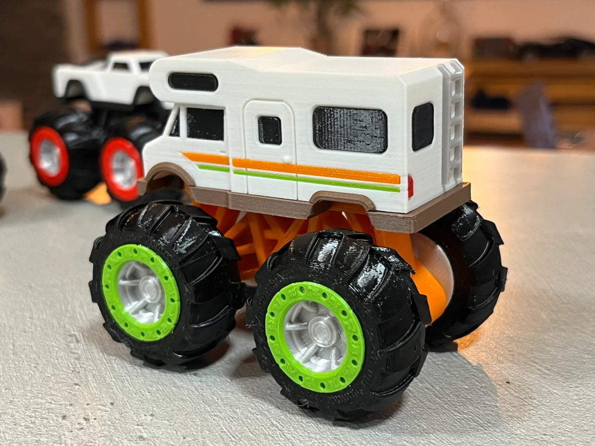 Monster Truck 1/64 Camping-car - Maquette Print