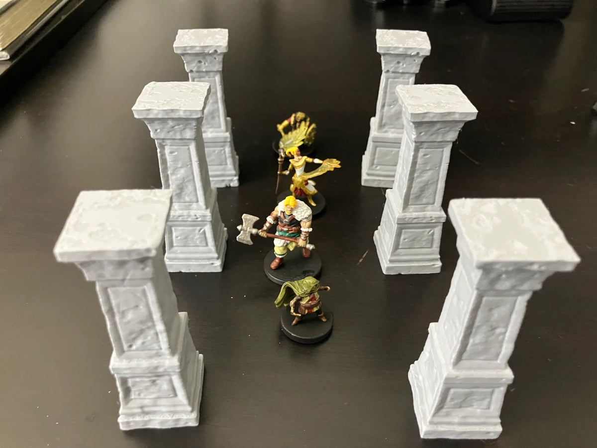 Piliers de donjon JDR - Jeux Print