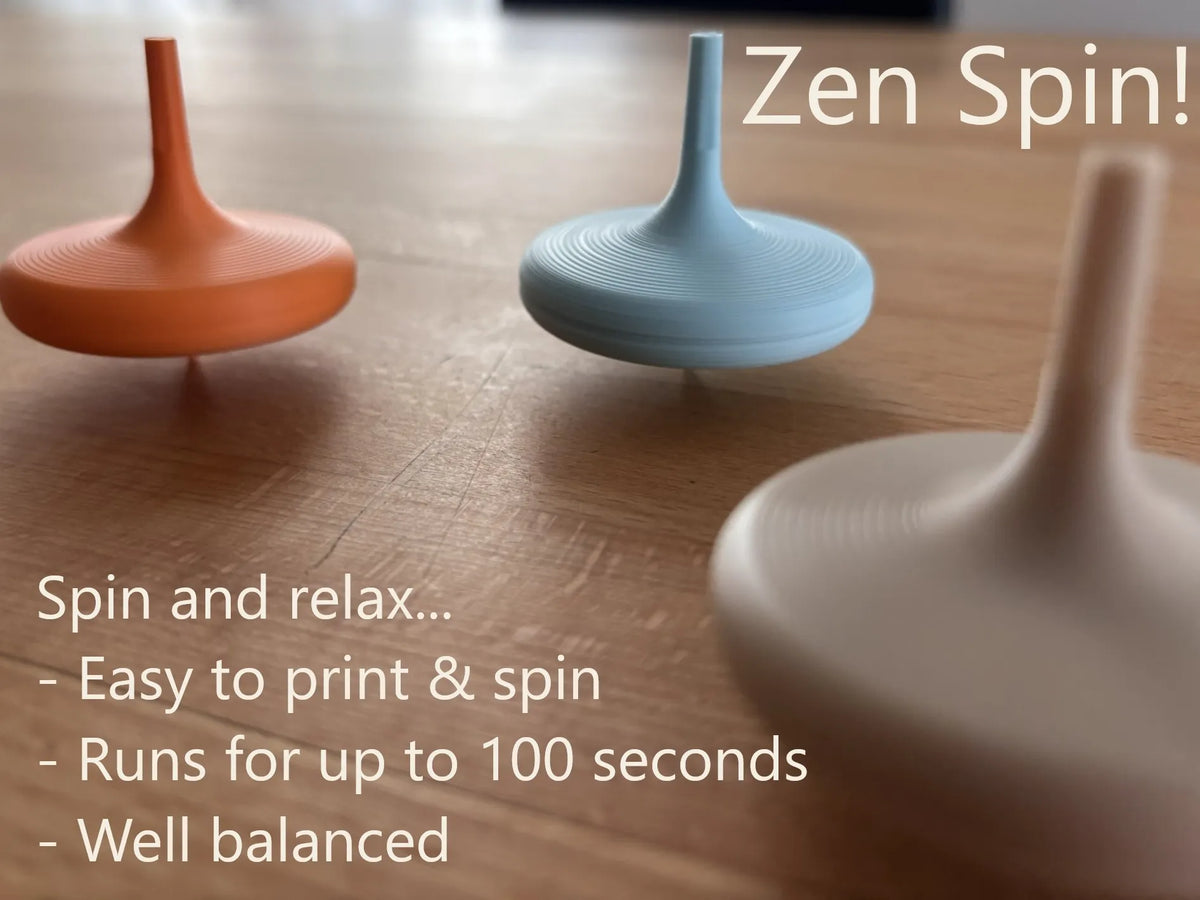 Zen Spin ! - La toupie relaxante - Jeux Print