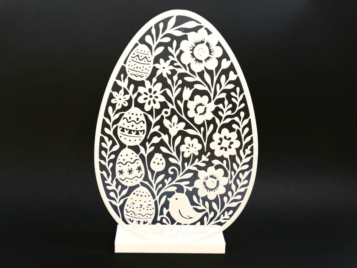 Silhouette d'œuf de Pâques - Fêtes Print