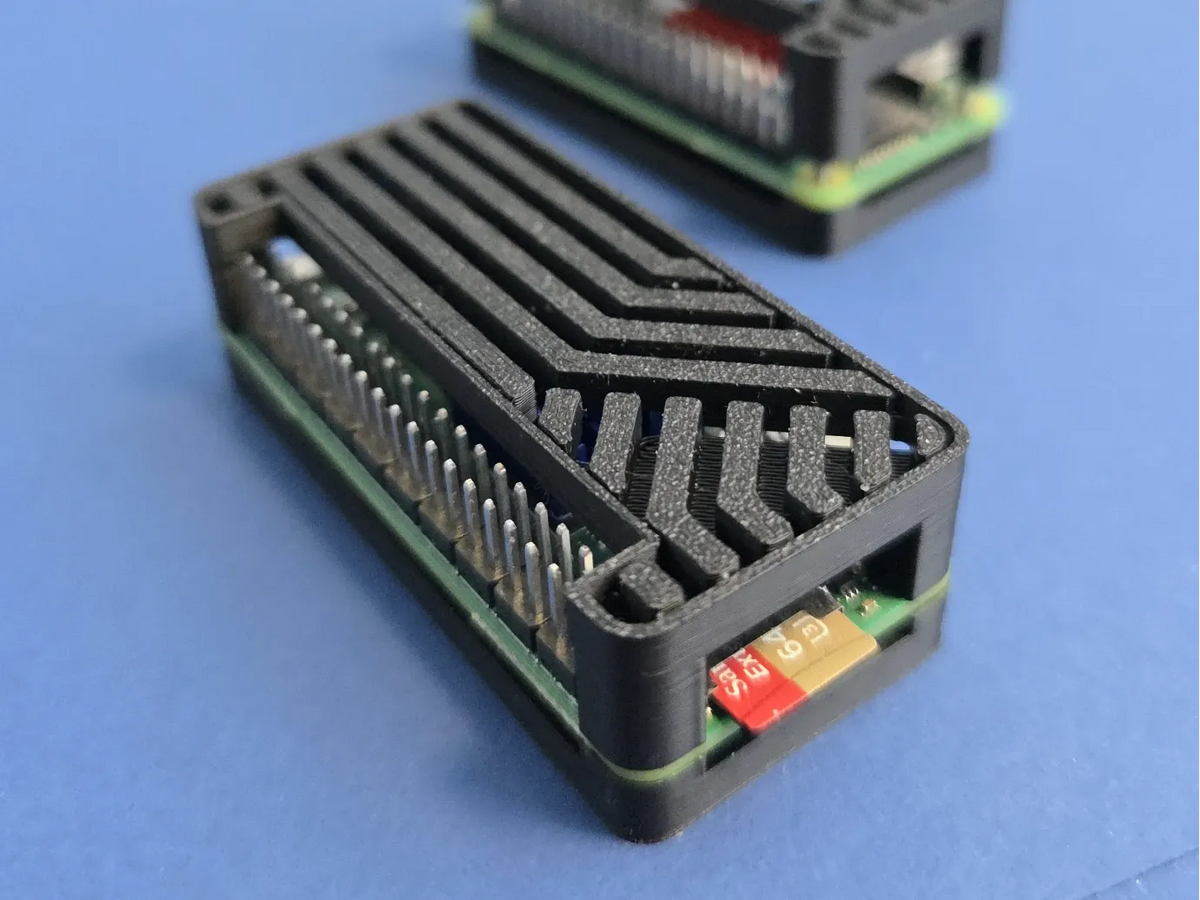 Boîtier Raspberry Pi Zero 2W – modèle 2 - Bureau Print