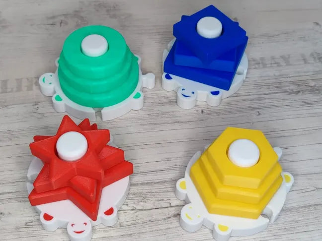 Jeu de tri et d'assemblage Montessori - Jeux Print
