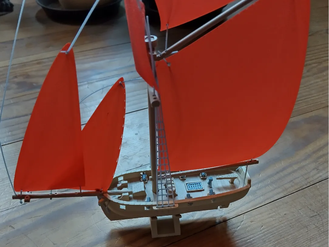 Série de voiliers - Cutter (Remasterisé) - Maquette Print