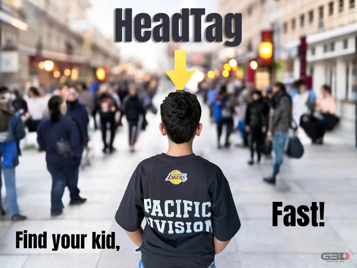 HeadTag – Le bandeau qui vous permet de retrouver votre entourage - Cosplay Print