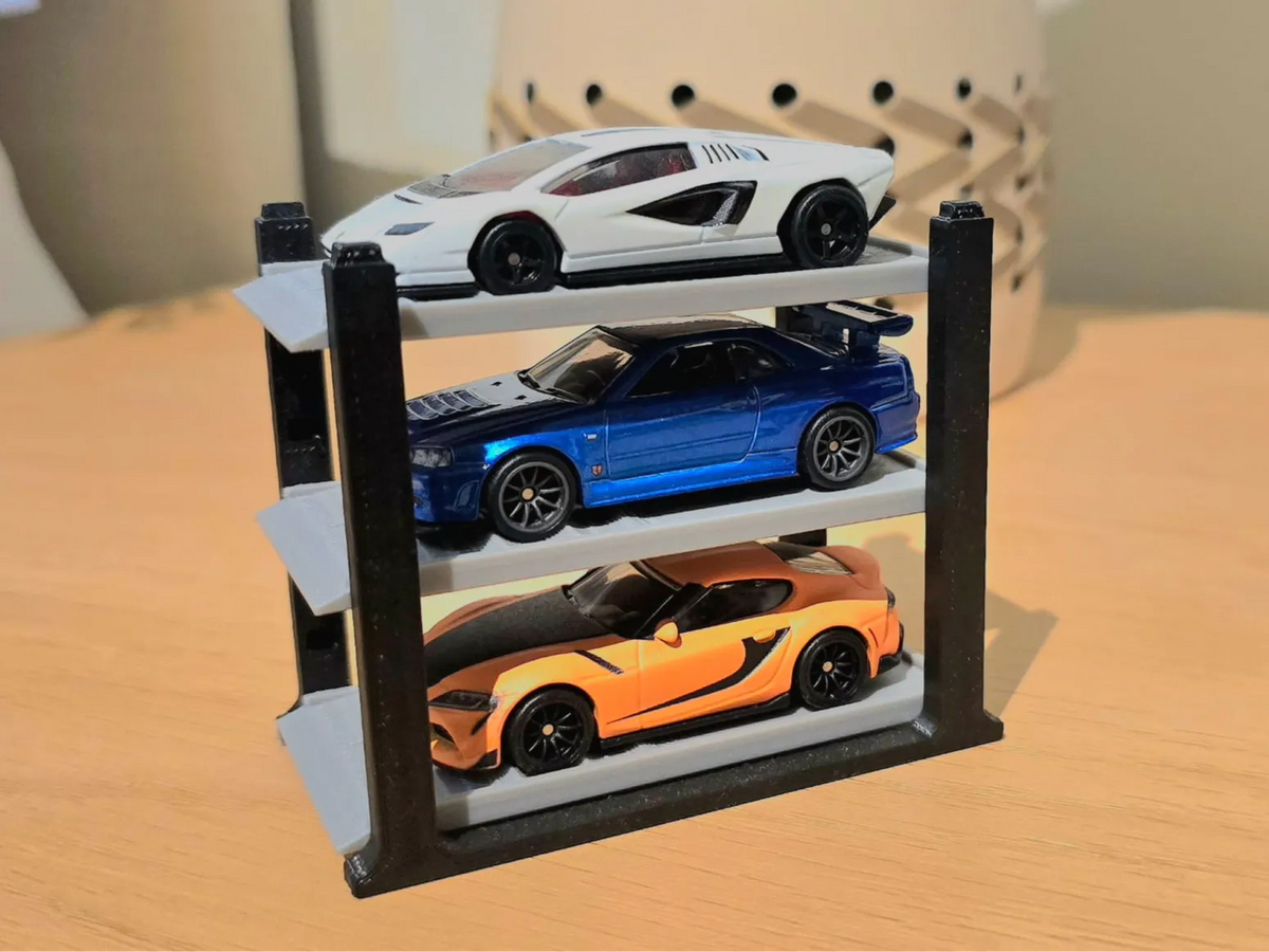 Empileur de voitures modulaire 1:64 en métal moulé - Auto Print