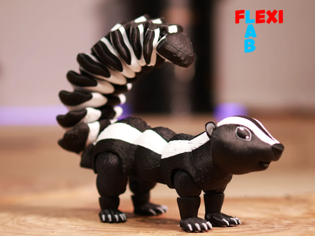 Flexi Moufette Articulée - Animal Articulé - Jeux Print
