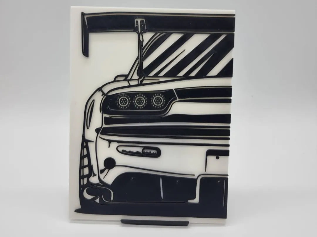 Art mural 2D Mazda RX7 - Auto Print