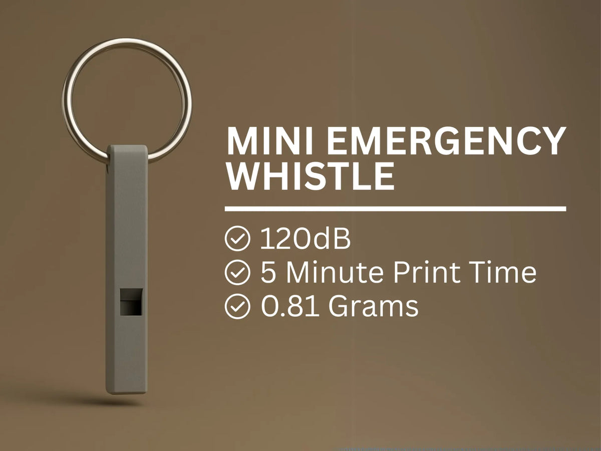 Mini sifflet d'urgence - Outdoor Print