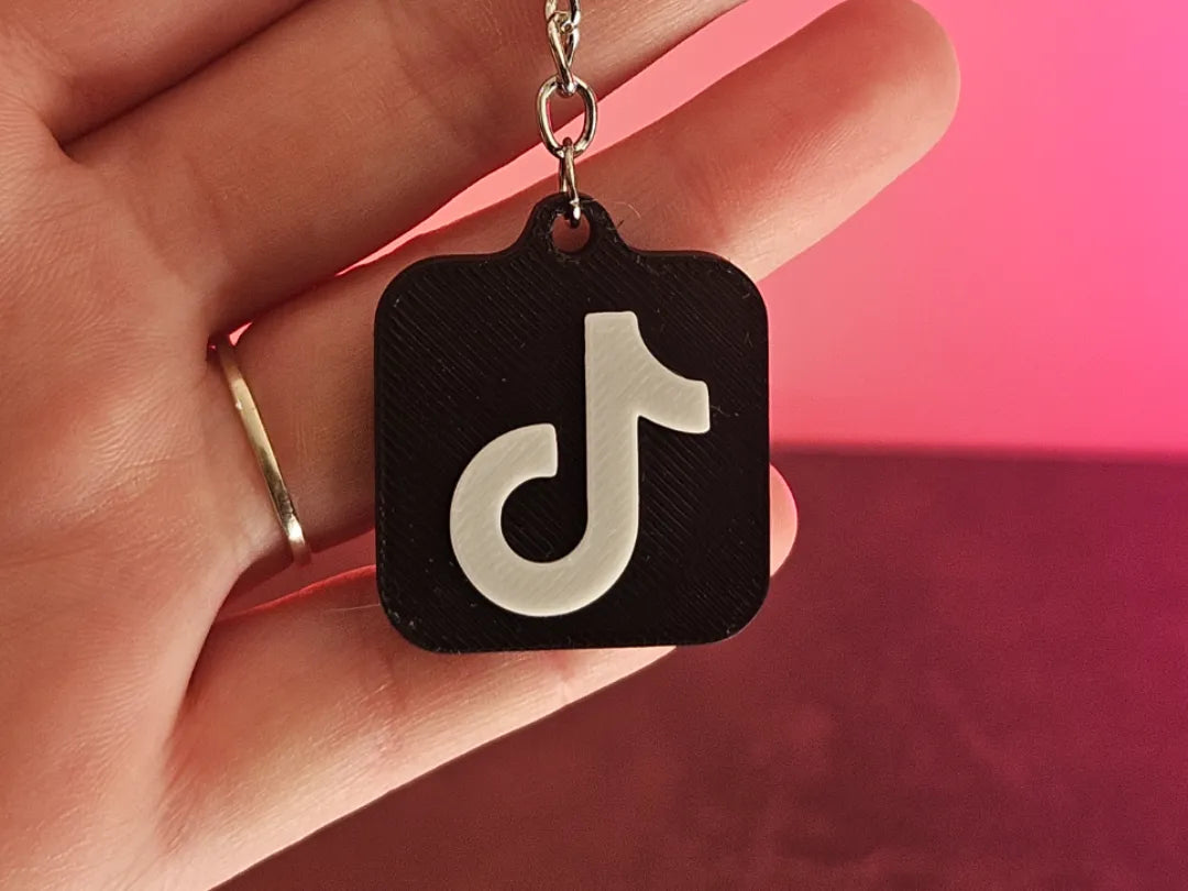 Porte-clés NFC TikTok - NFC Print