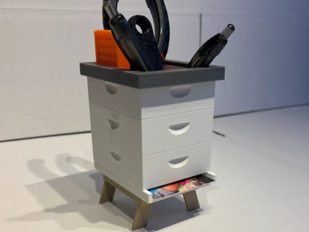 Porte-cartes et stylos en forme de ruche - NFC Print