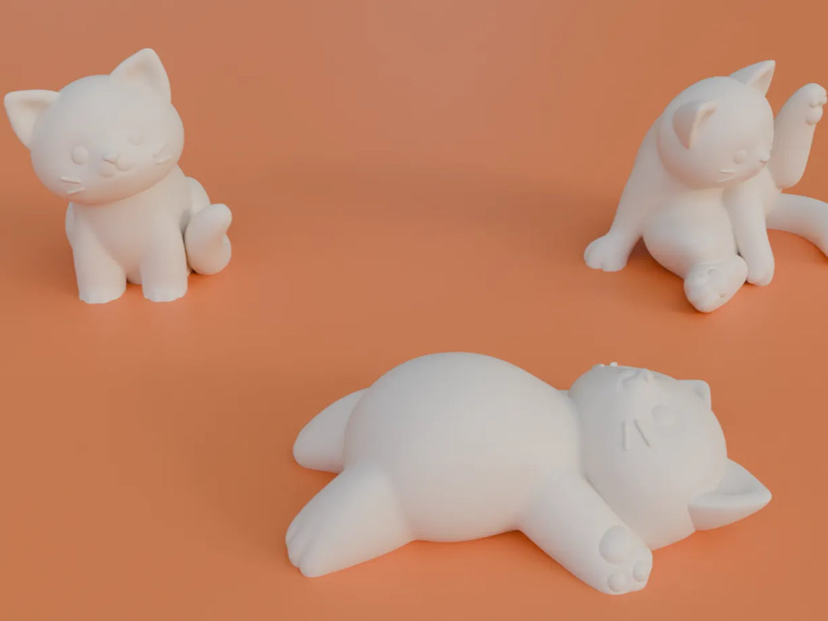 Chat mignon – modèle 2 - Geek Print
