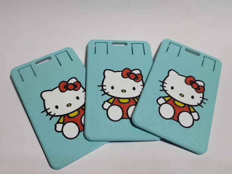 Porte-badge Hello Kitty / 4 designs différents - Geek Print