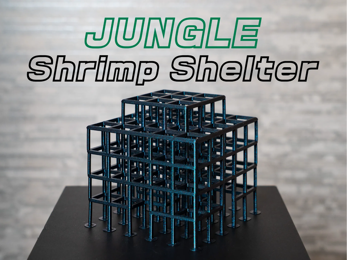 Refuge Jungle pour Crevettes – Décor d'aquarium - Pet Print