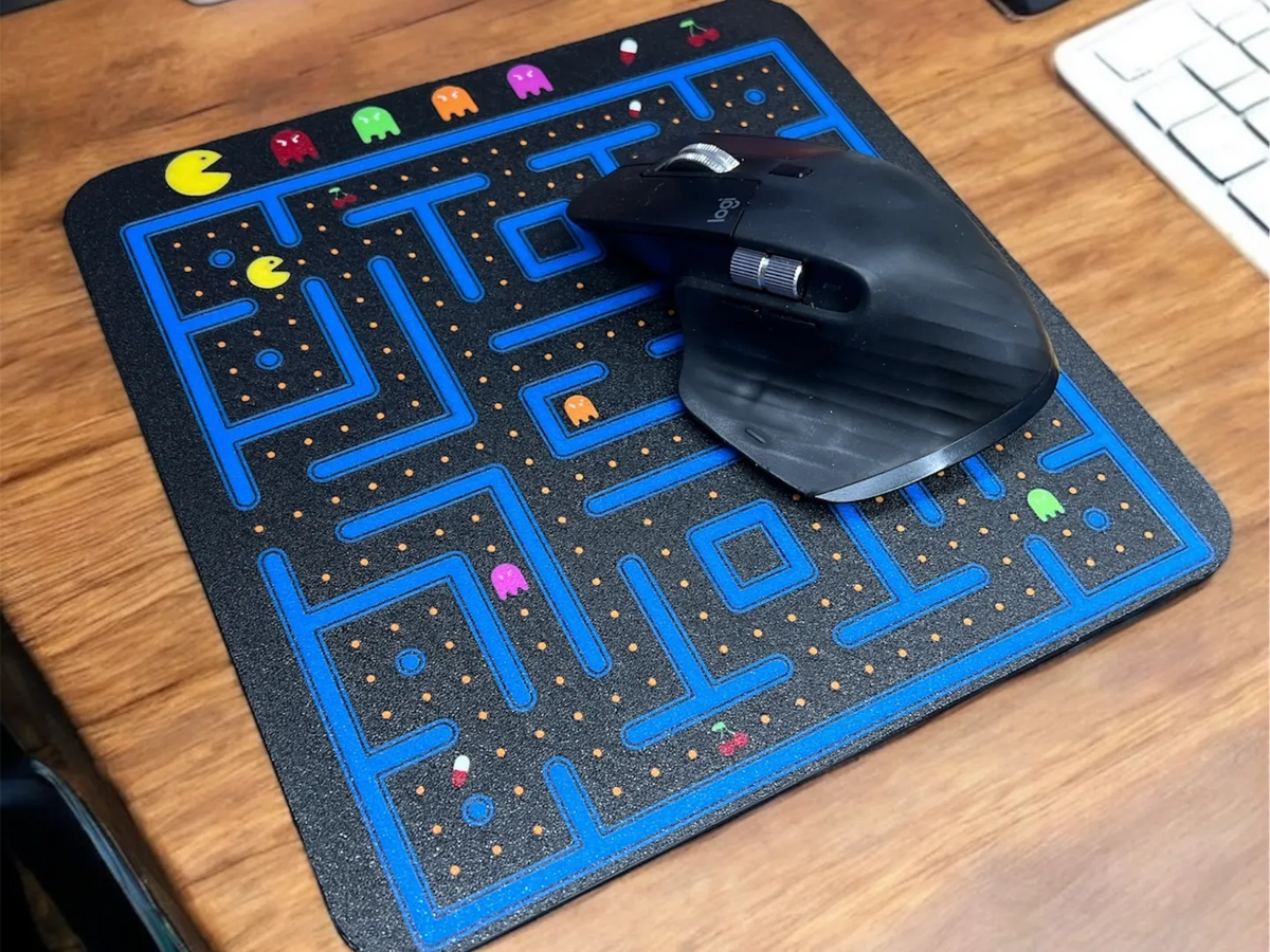 Surfacette DE Souris PAC-MAN Retro Maze - Geek Print