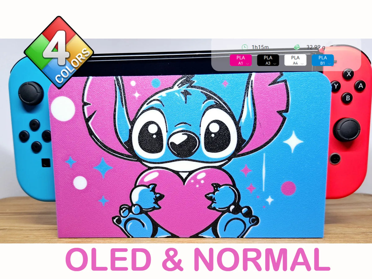 Coque Switch édition dock : Stitch 3 - Tech Print