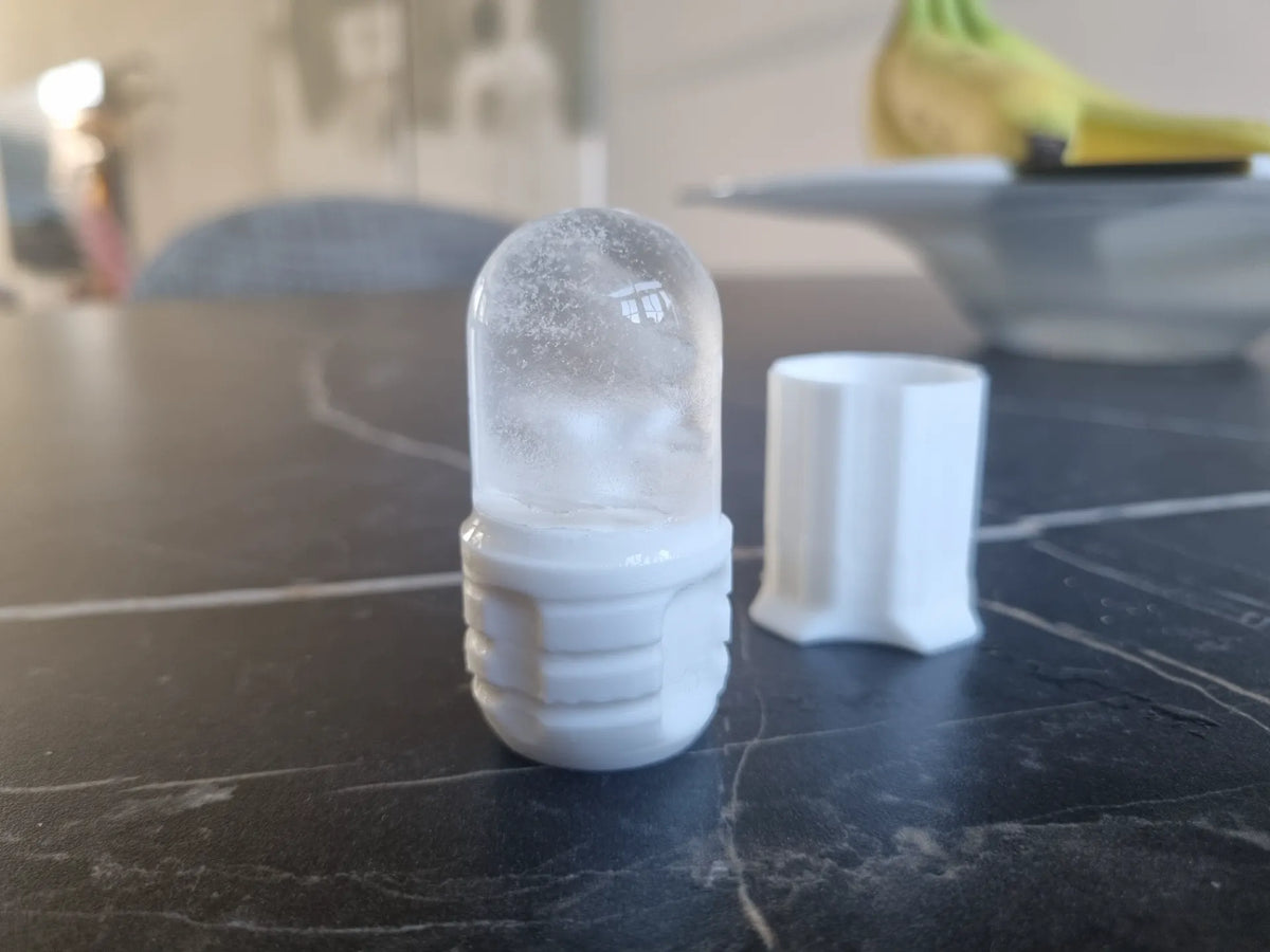 Rouleau de glace pour le visage – Bords fins pour un retrait facile du capuchon - Beauté Print