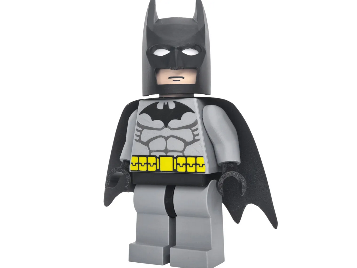 Minifigurine Batman en briques surdimensionnée 2006 (5:1) - Geek Print