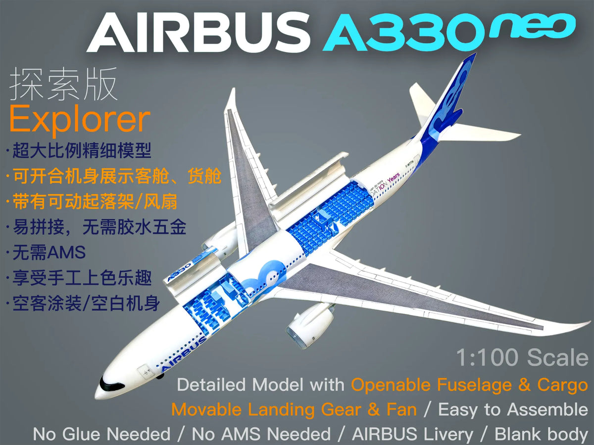 Airbus A330neo édition explorateur - Maquette Print