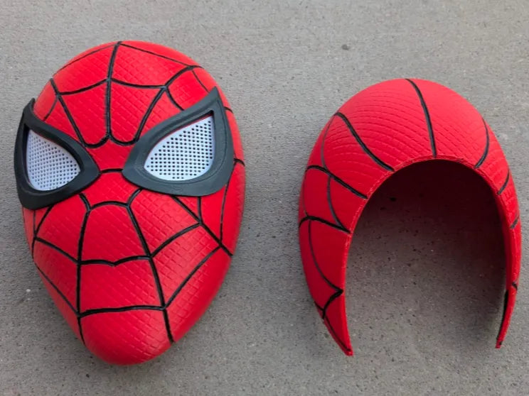 Inspiré du Casque Spider-Man Classique - Cosplay Print
