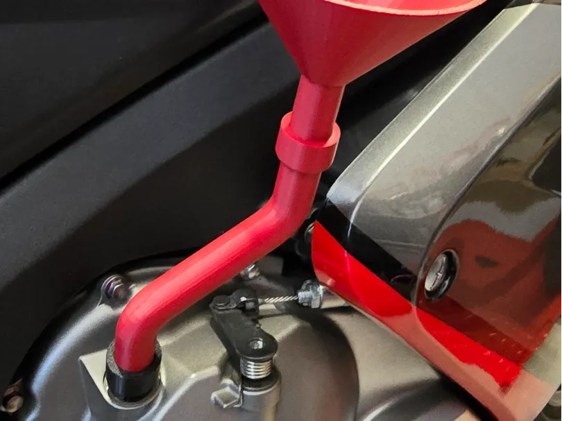 Entonnoir à huile pour motos - Auto Print