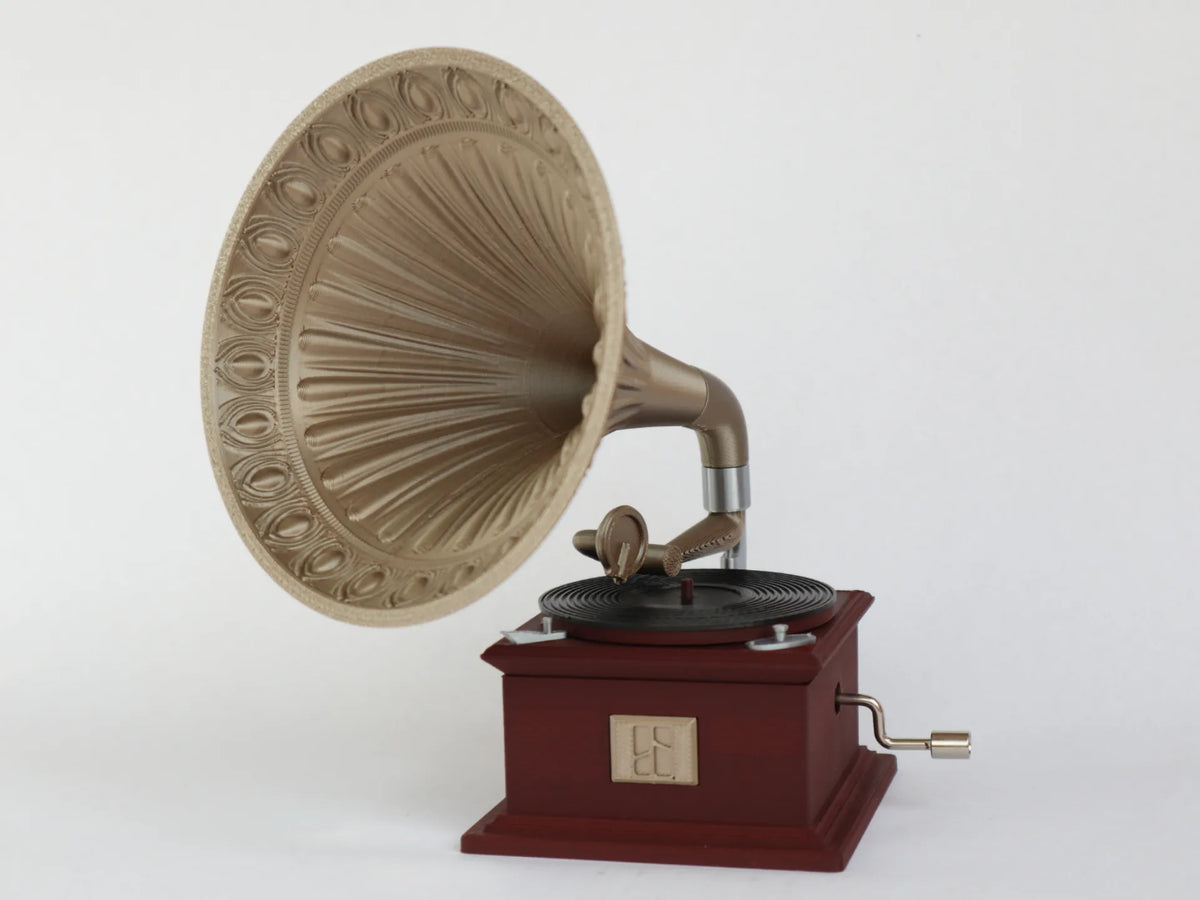Kit Gramophone Music Box - K015 - Music Print