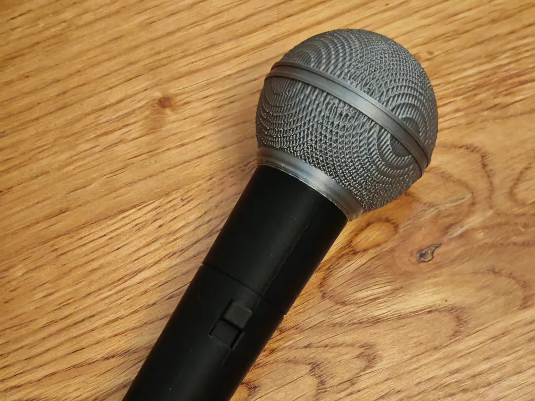 Microphone jouet - assemblage par clips - Bébé Print