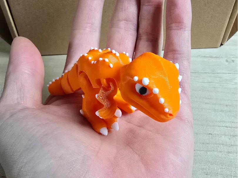 T-rex Raptor flexible - Maquette Print
