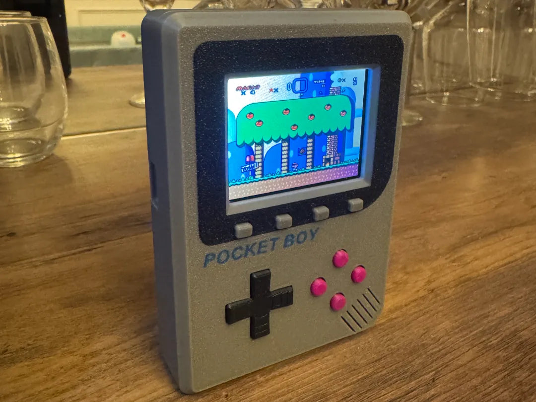 Émulateur de jeux rétro Pocket Boy - Geek Print