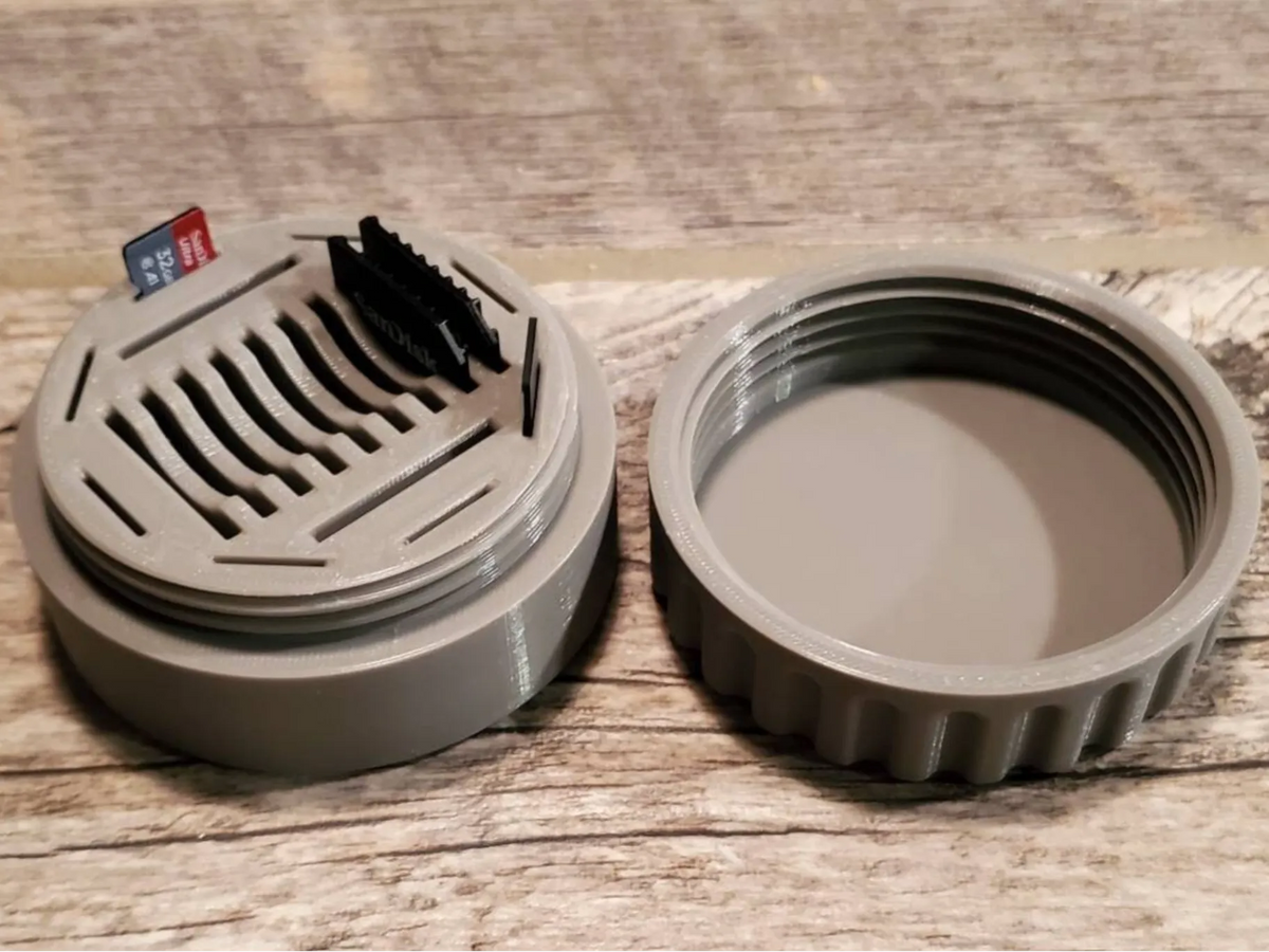 Étui/support simple pour cartes SD et Micro SD - Tech Print