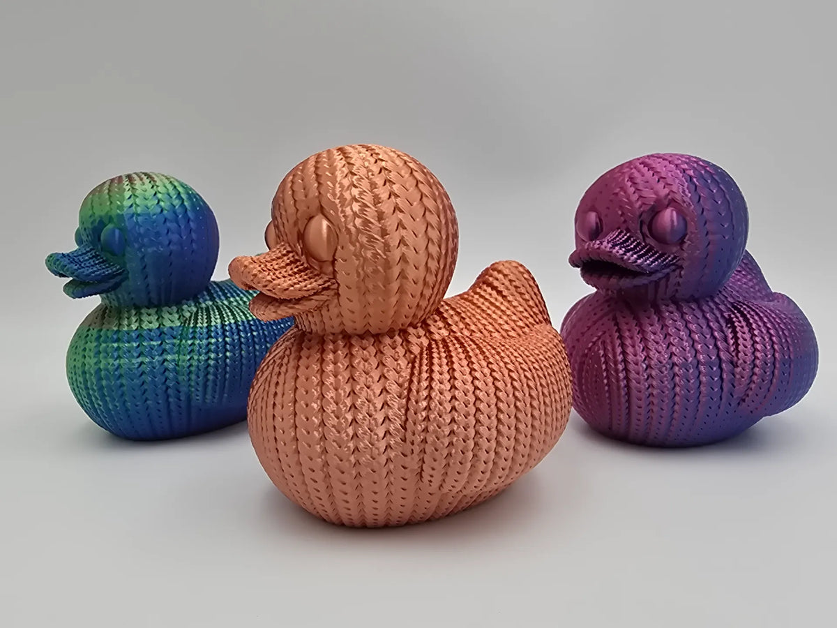 Canard en tricot - Bébé Print