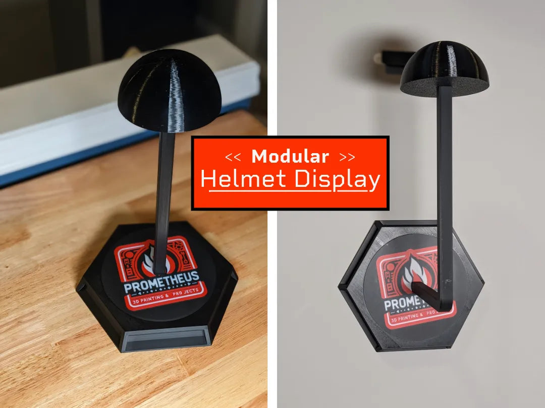 Support modulaire de casque avec inserts interchangeables - Cosplay Print