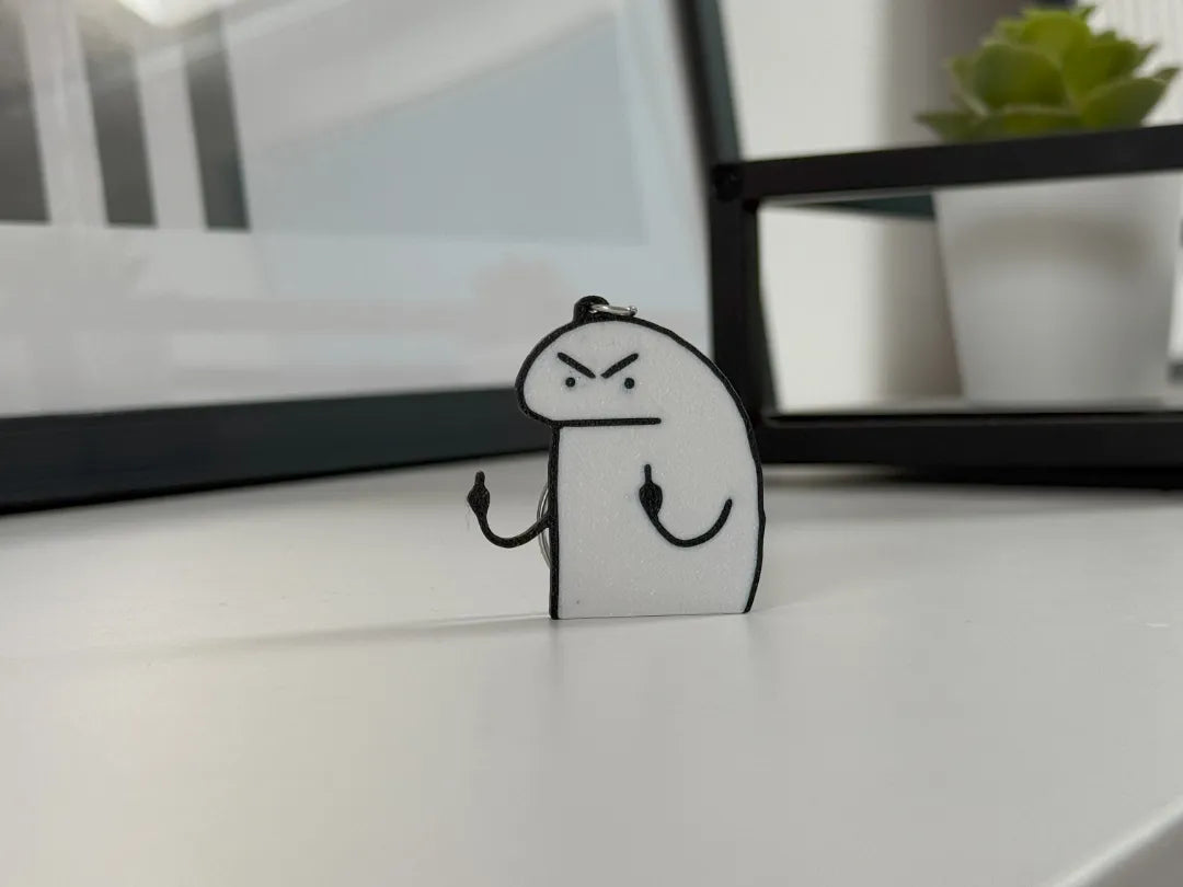 Adorable porte-clés Flork (double face) - Figurine Print