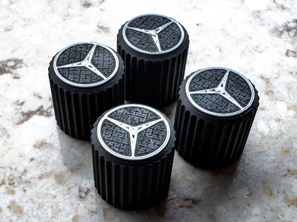 Emblèmes Mercedes Benz pour valves - Auto Print
