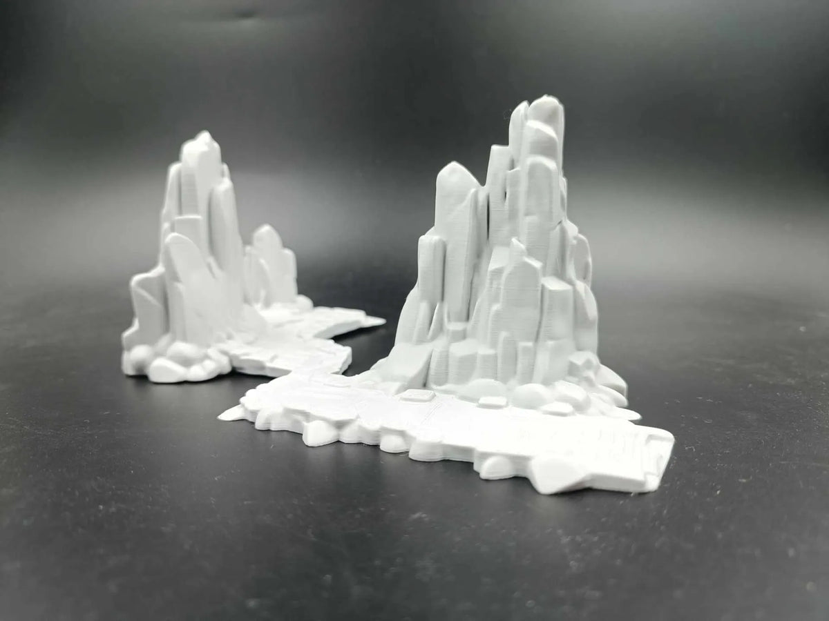Ensemble de terrain de col de montagne - DnD sans support Paysage - Jeux Print